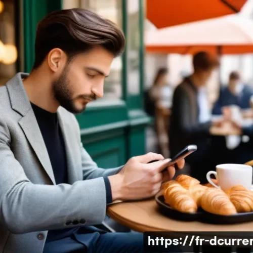 Home 30 디지털화폐와 전통 금융 시스템의 비교 - **Prompt: The Evolution of Everyday Finance in France**
A bright, inviting image depicting a chi...